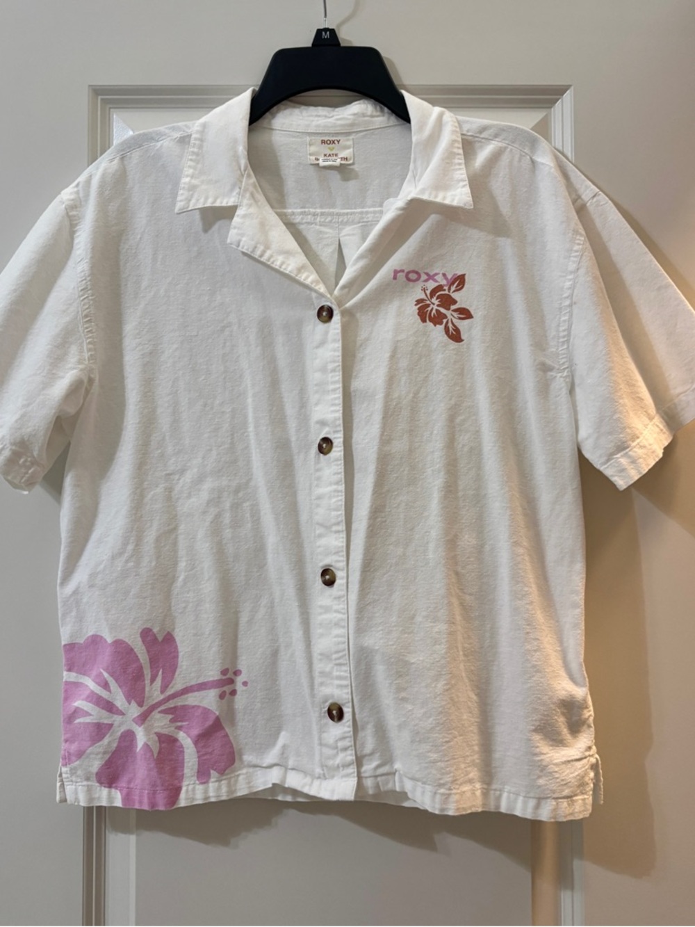Roxy x Kate Bosworth Short Sleeve Button-Down Top - Picture 2 of 8